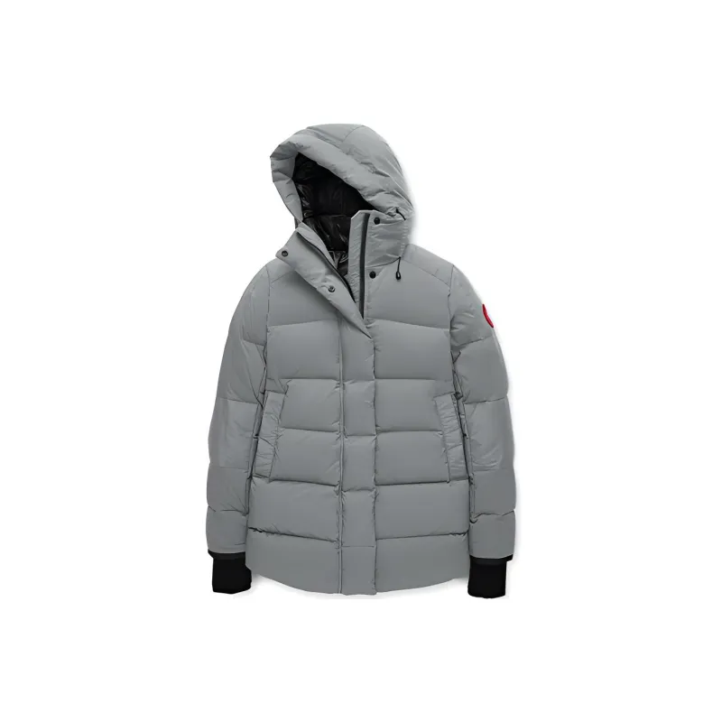 Canada Goose Alliston Series Down Jacket Women's Moonstone Gray-0
