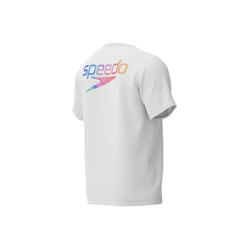 Speedo T Shirts Men White-3