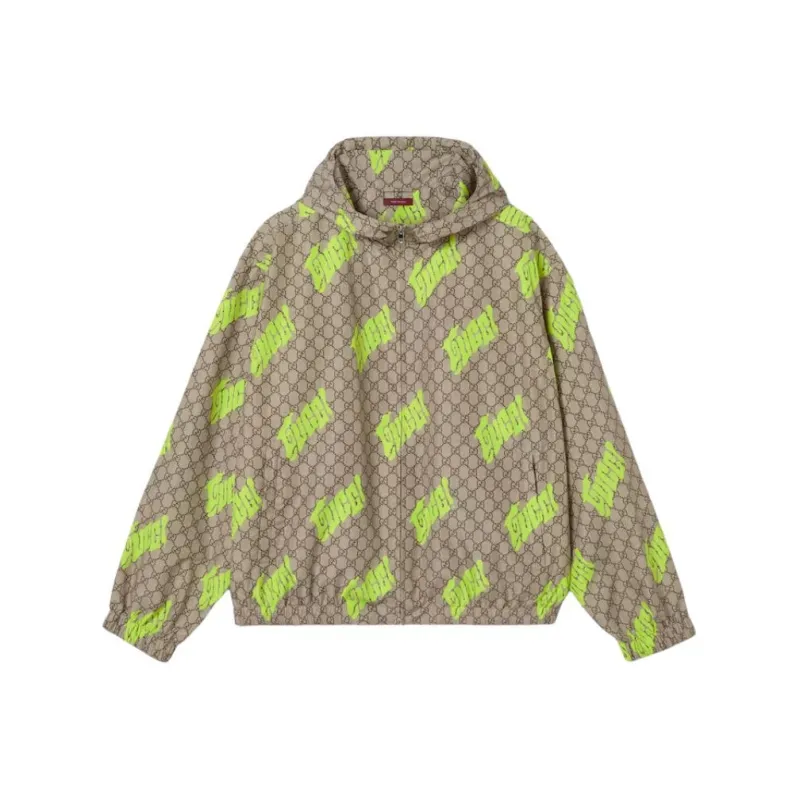 GUCCI FW25 Jackets & Coats Men's Yellow Green-0