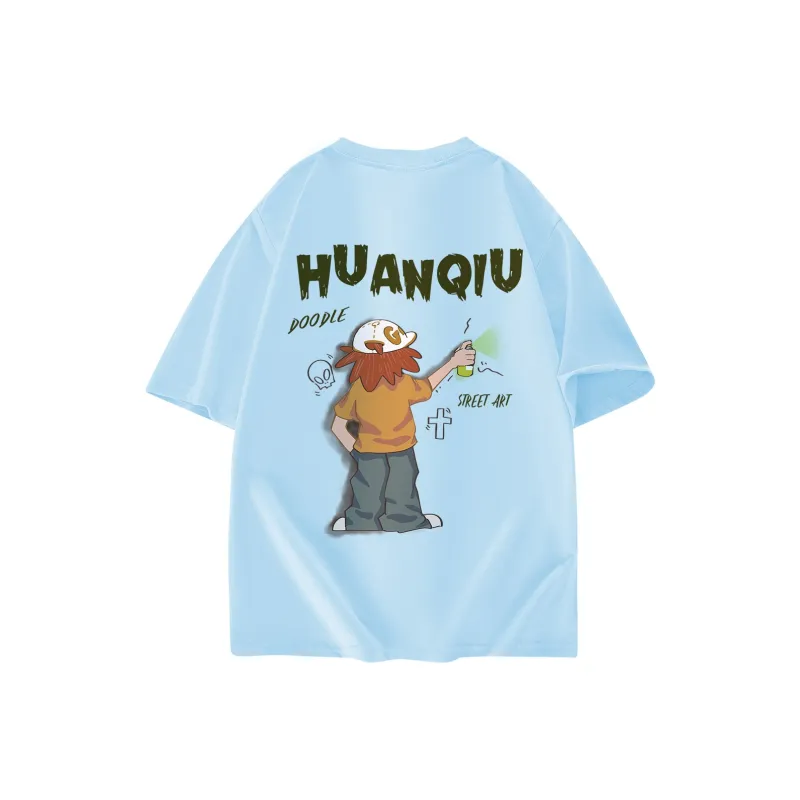 HUANQIU T Shirts Unisex-16
