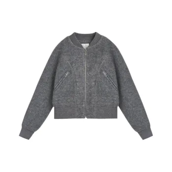 ZIHAN Jackets Women's Gray