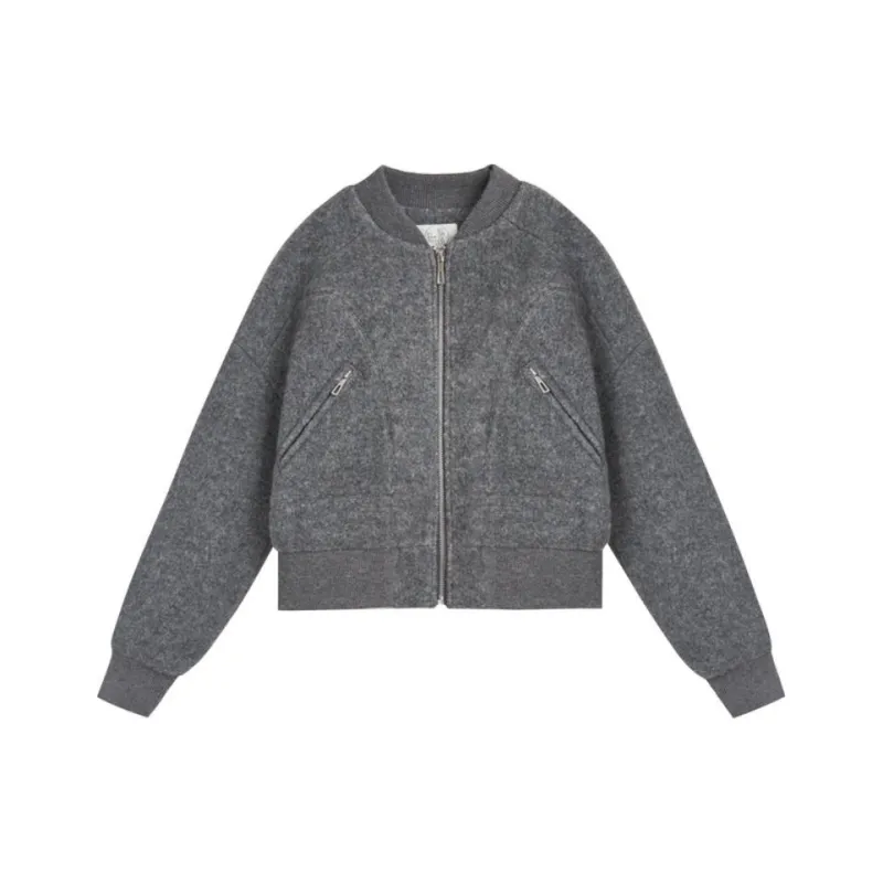 ZIHAN Jackets Women's Gray-0