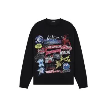WE11DONE Graphic Print Sweatshirt
