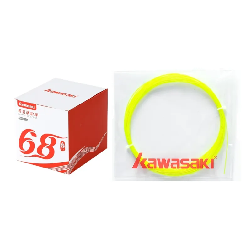 Kawasaki Durable Type Badminton Racket Strings Unisex 0.7mm-7