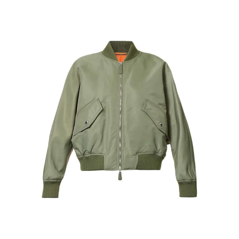 Burberry FW22 Jackets Coats Women's Green-0