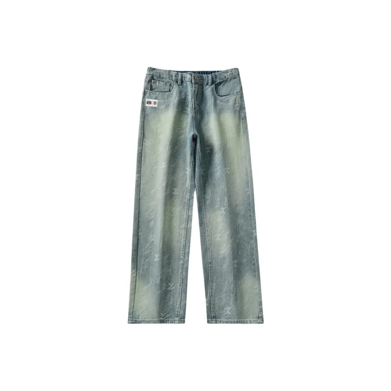 FCB ARCELONA Jeans Unisex Blue-0
