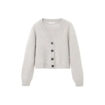 OVV Knitwear Women's Oats Solid Color A1