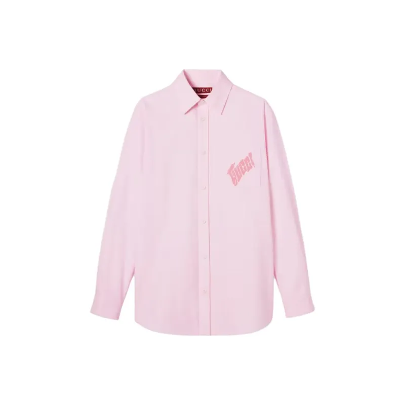 GUCCI FW25 Shirt Men's Light Pink-0