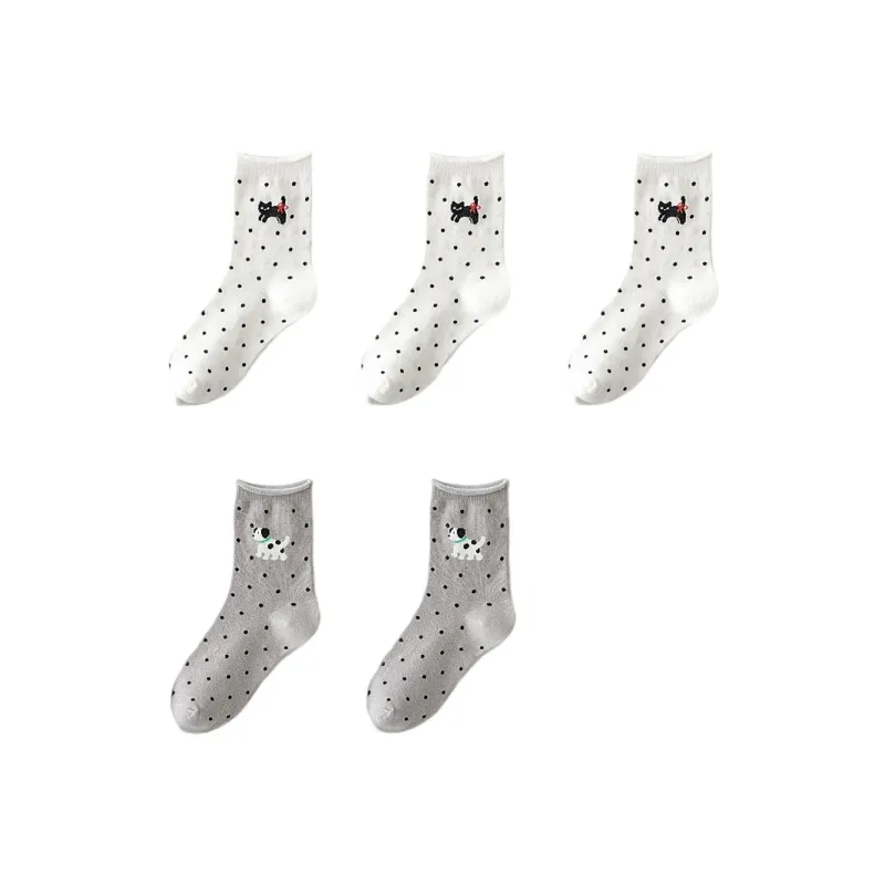 H YXIANG Mid Calf Socks Women's Combo Set-36
