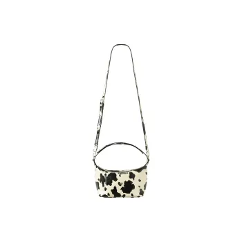 Crying Center PU Handbag, Shoulder Bag Medium Size Women's Cow Pattern