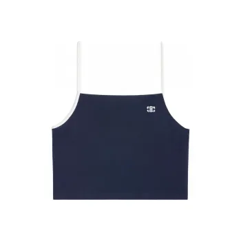 CELINE Triomphe Tank Top In Cotton Jersey