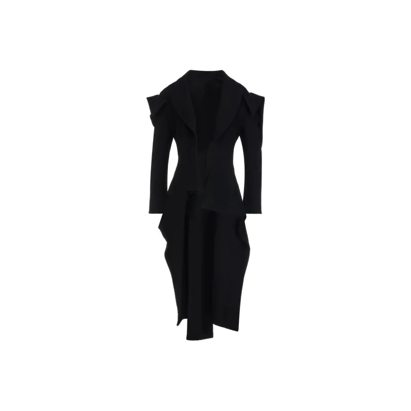 Yohji Yamamoto Draped Coat-0
