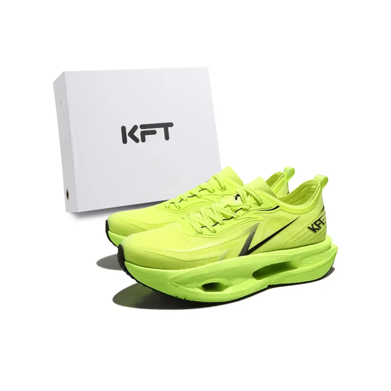KFT Slip Resistant, Abrasion Resistant, Breathable, Coverage Support, Lightweight, Rebound Low Top Running Shoes Unisex-12