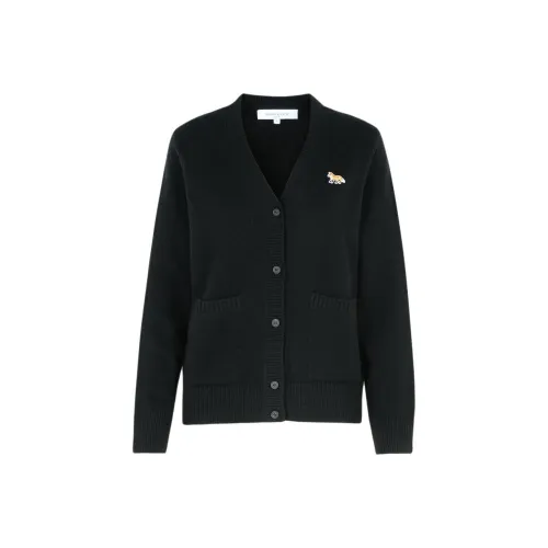Maison Kitsune Fox Head Patch Long Sleeved Jumper