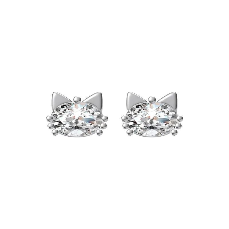 GUDUD Charming And Versatile Earrings Stud Earrings Women's-5