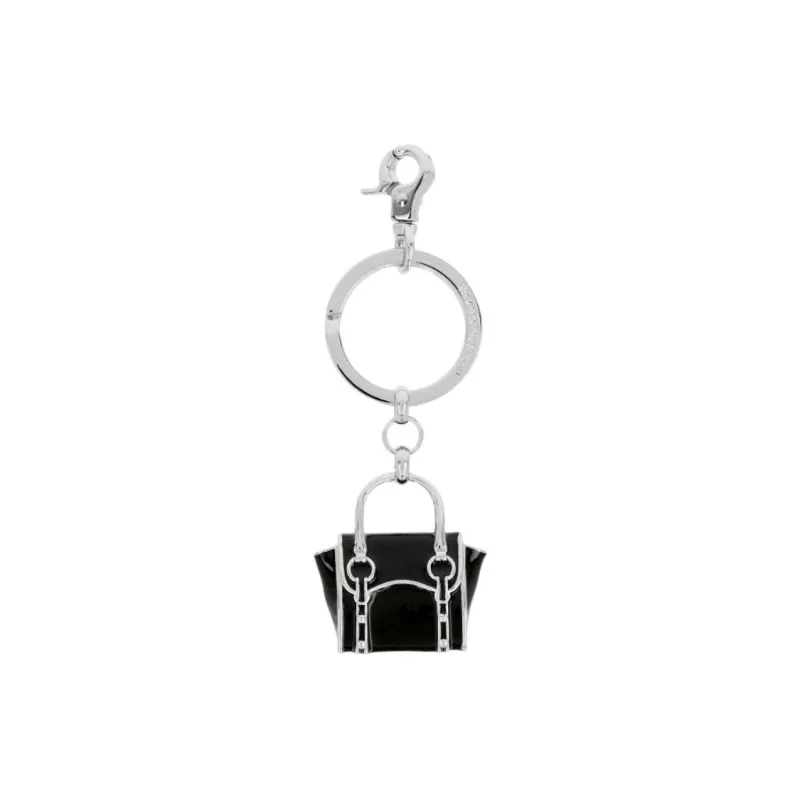 Vivienne Westwood Brass Keychains Unisex Black-1