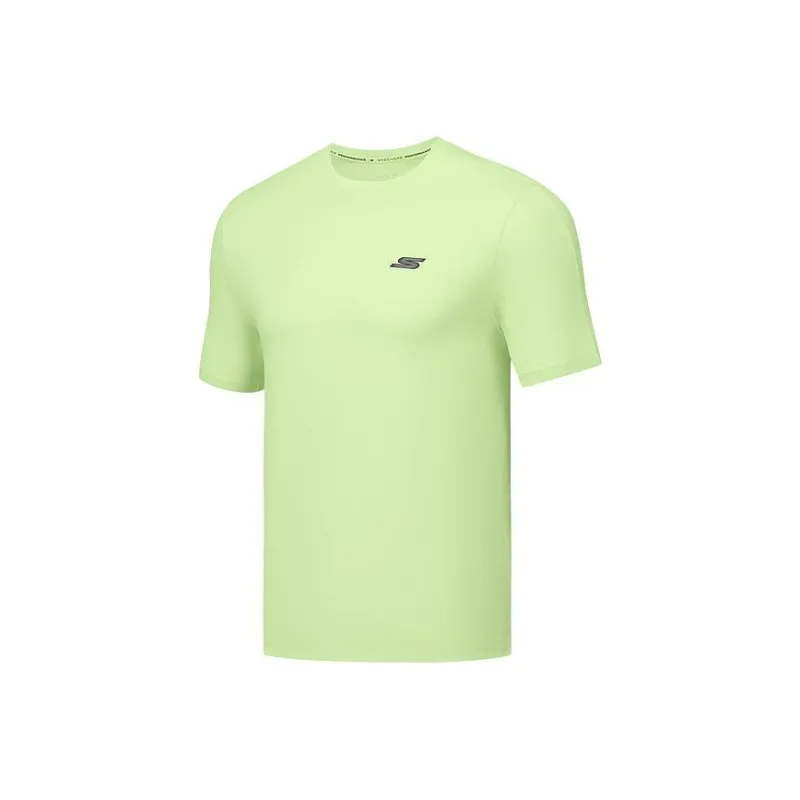 Skechers GODRI T Shirt Men's Gray Green 013E-0