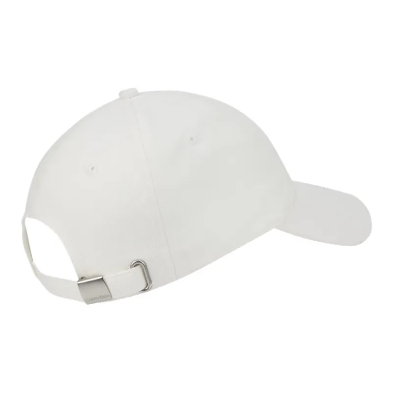 CALVIN KLEIN Cotton Baseball Caps Unisex Cow Ivory-1