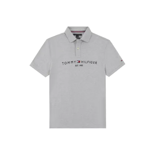 Tommy Hilfiger 1985 Series Polo Shirt Men's Gray