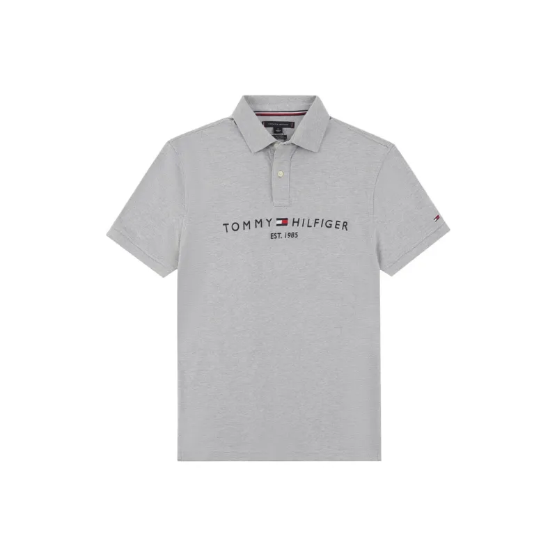 Tommy Hilfiger 1985 Series Polo Shirt Men's Gray-0