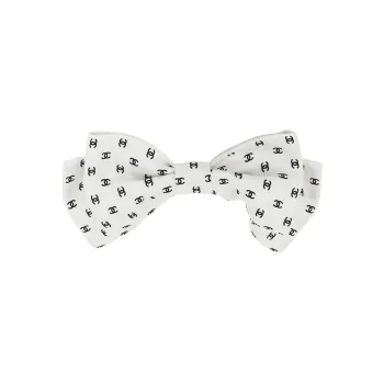 CHANEL   Hair Clips Unisex White