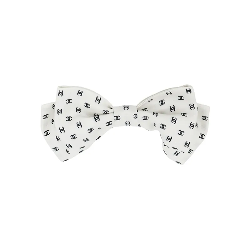 CHANEL   Hair Clips Unisex White-0