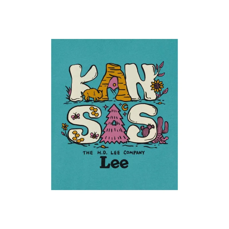 Lee T Shirts Unisex Green-3