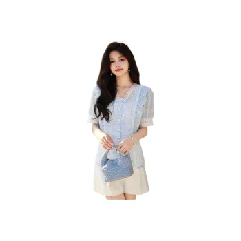 ETSE Chiffon Shirts Women's Multicolor