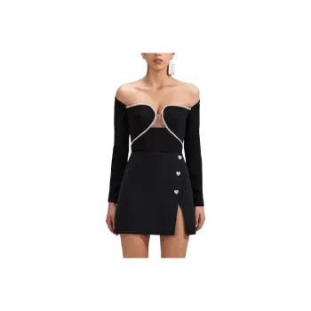 Self-portrait Jackets Women's Black