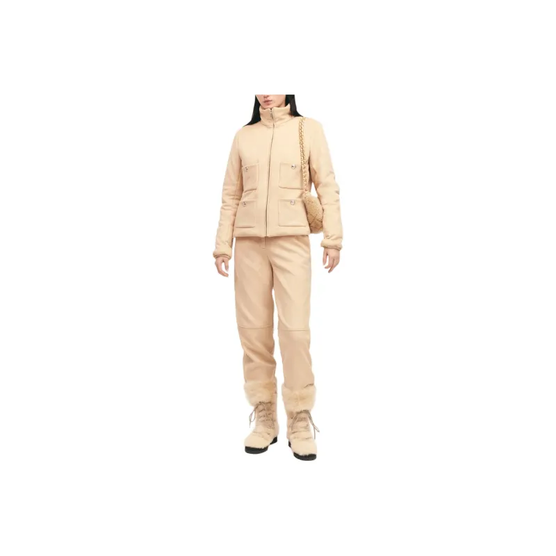 CHANEL NEIGE Ski Series 24 Fall And Winter Jackets Coats Women's Light Brown-0