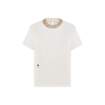 DIOR T-Shirts Women's Beige
