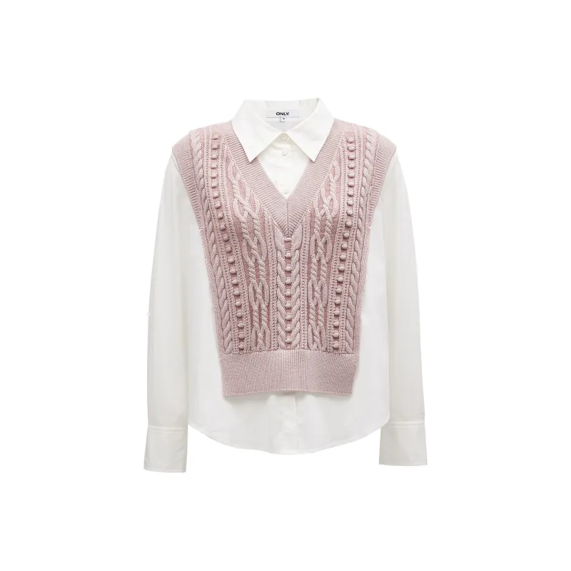 ONLY Shirts Women's C19 Seasonal Light Pink-0