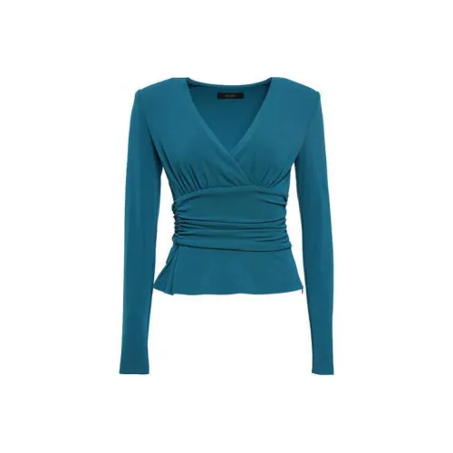 BESIONIA T-Shirt Women's Peacock Blue
