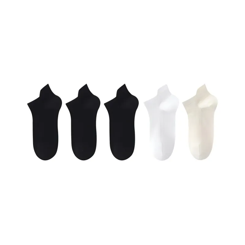 H YXIANG Ankle Socks Women's 5 Pack-15