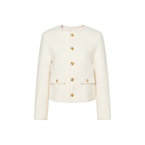 CELINE Jacket Women's Chalk White