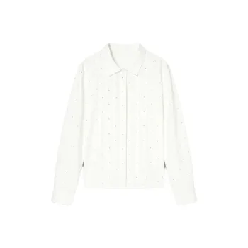 YINER GoodLand Shirts Women's Ecru