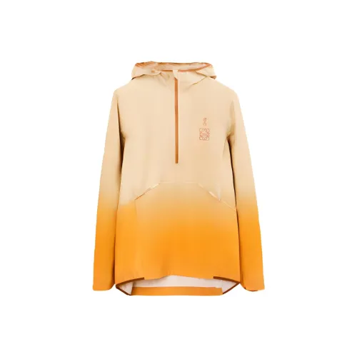 LOEWE X On Running Waterproof Anorak 'Gradient Orange'