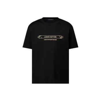 LOUIS VUITTON Embellished Damier Pique T Shirt