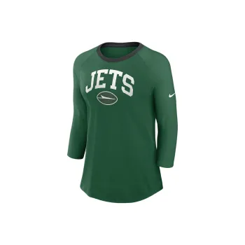Nike New York Jets Women's Nike Nfl 3/4 Sleeve T Shirt