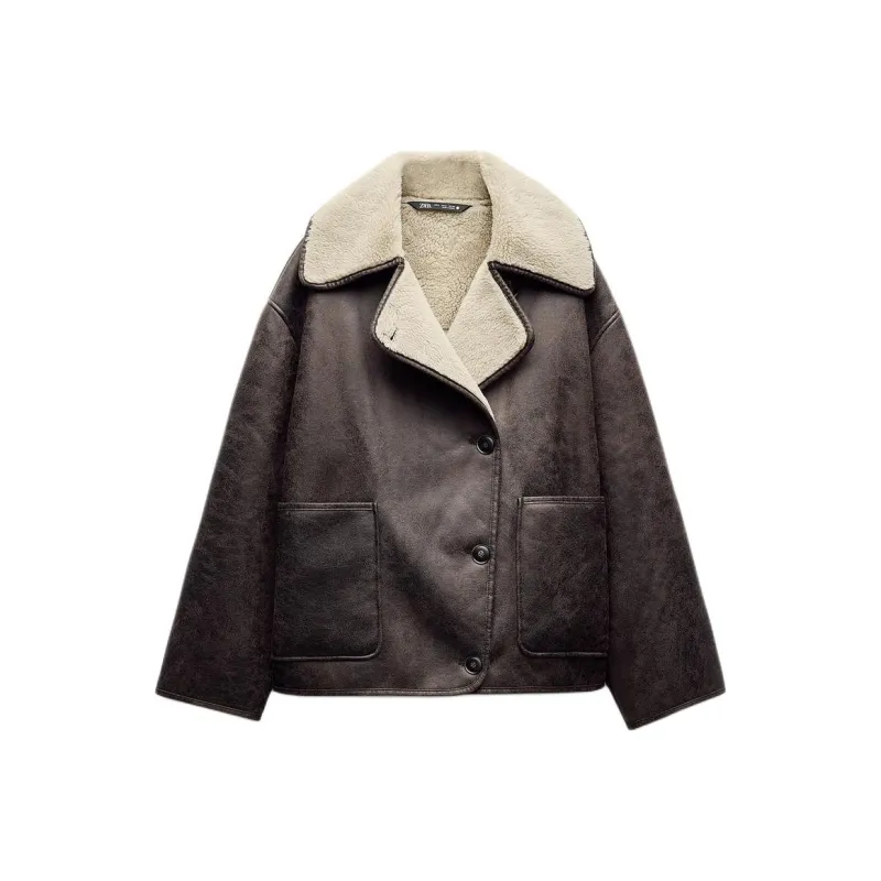 ZARA ZW Series Jackets Coats Women's-0