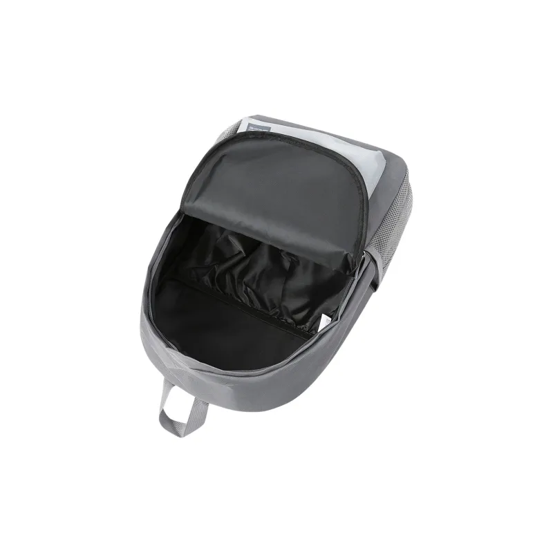 SAIQI Polyester Backpack Unisex Black/Gray-9