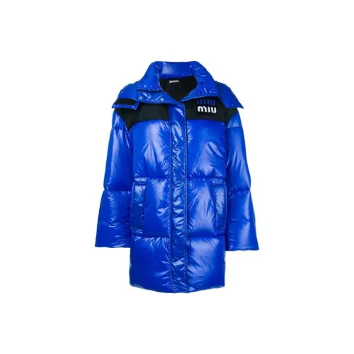 MIU MIU Down Jackets Women's Blue