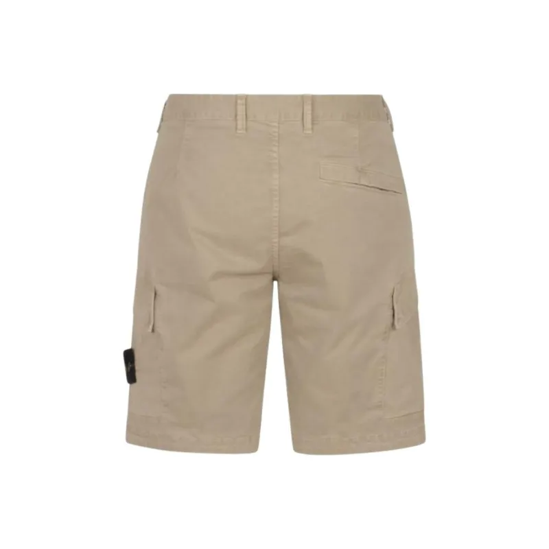 STONE ISLAND Casual Shorts Men's Brown-1
