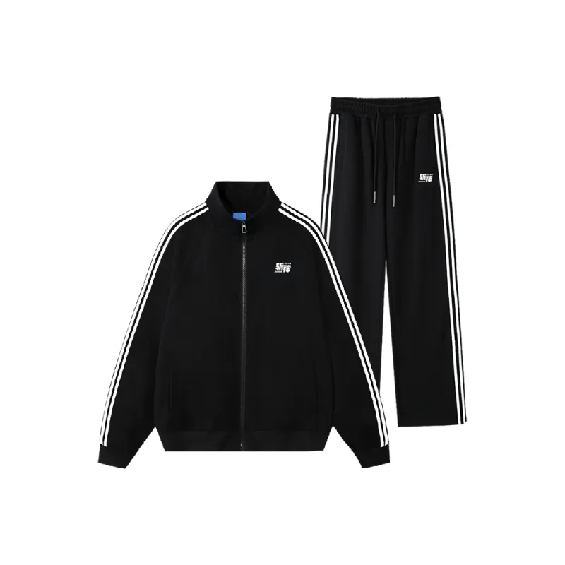 TENGXUNSHIPINCAOCHANGDI Casual Sportswear Unisex Black-0