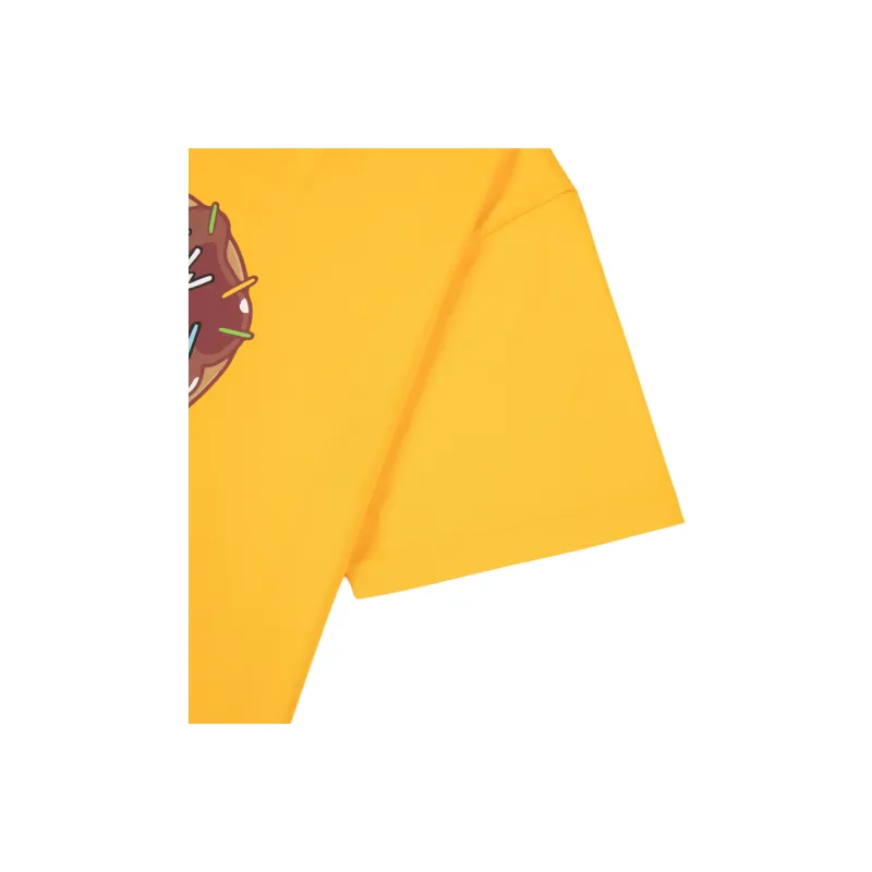 Drew House SS25 Donut Ss Tee drew T Shirt Unisex Yellow-2