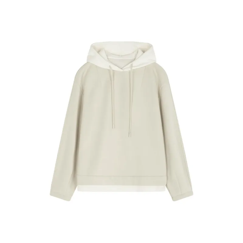 IHIMI Sweatshirt Women's Cream Apricot-0