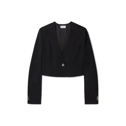 OFF-WHITE Single-breasted Cropped Blazer