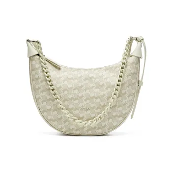 JOSINY Synthetic Leather Shoulder Bag Women's Apricot