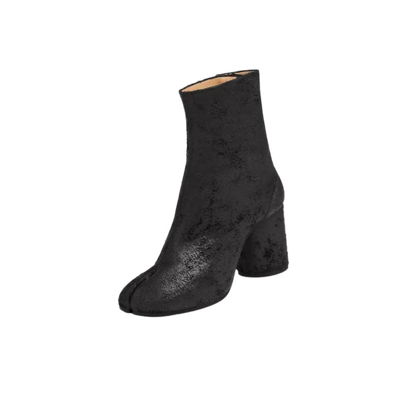 Maison Margiela Tabi Ankle Boots 8cm Women's Black-2