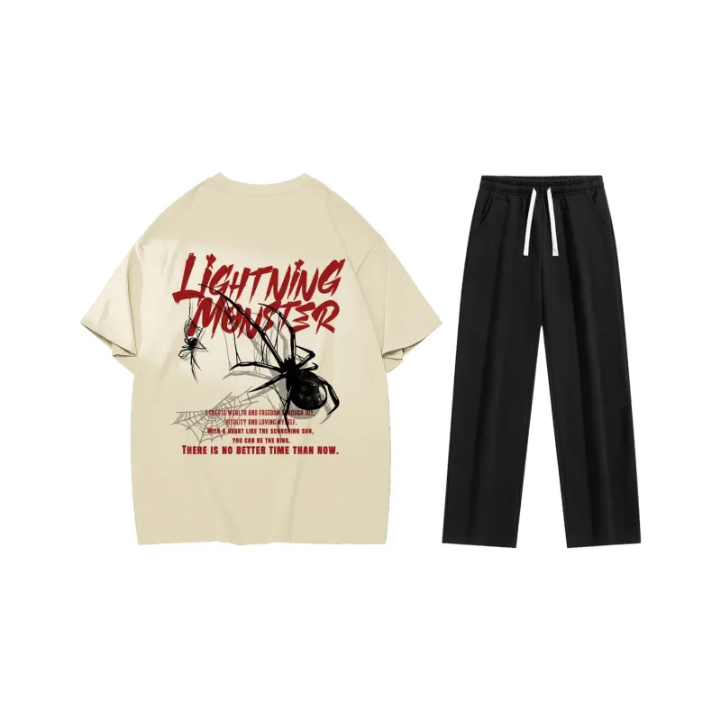 LIGHTNING MONSTER Casual Sportswear Unisex-8